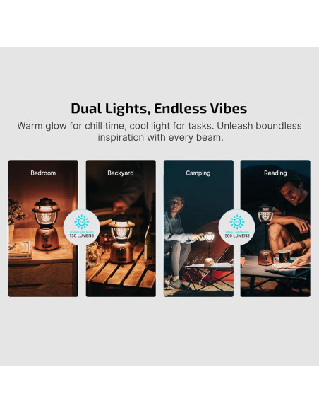 Linterna de Camping OLIGHT Olantern Stretch 500 Lúmenes Recargable