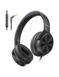 Auriculares Over Ear Cowyawn con Cable 3.5mm Negro