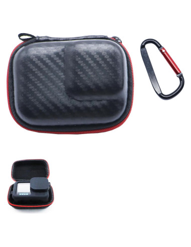 Funda de Transporte GoPro Hero 13 Negra PU Compacta 9x6.5cm