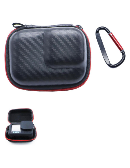 Funda de Transporte GoPro Hero 13 Negra PU Compacta 9x6.5cm