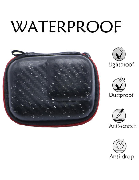 Funda de Transporte GoPro Hero 13 Negra PU Compacta 9x6.5cm