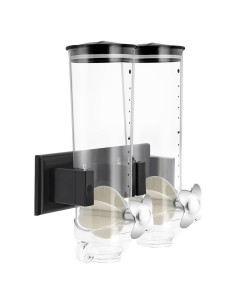 Dispensador de Alimentos Montado en la Pared GAMIGIME 3L Negro