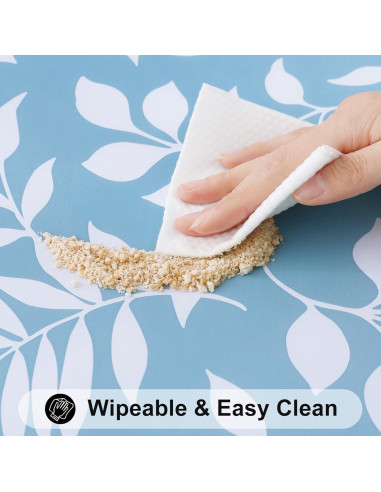 Mantel Rectangular Smiry 122x61 cm Impermeable Azul Bebé