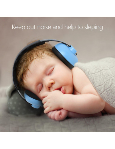 Auriculares de Protección Auditiva BBTKCARE Bebés 0-3 Años Azul
