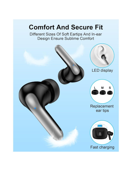 Auriculares Inalámbricos Samsung S42 Bluetooth 5.3 con Micrófono