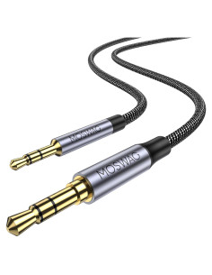 Cable de Audio 3.5mm a 2.5mm MOSWAG 1m para Auriculares Bose JBL