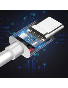 Auriculares USB C ANLTOXLUS con Micrófono y Cancelación de Ruido 2