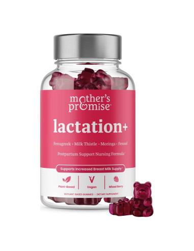 Gomitas Veganas Promesa de Madre para Aumento de Leche Materna