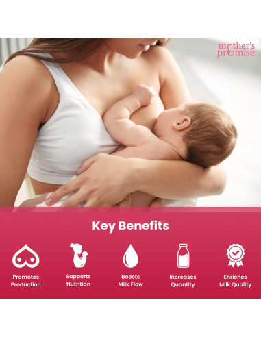 Gomitas Veganas Promesa de Madre para Aumento de Leche Materna