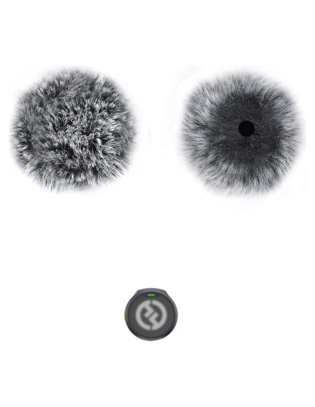 2 Pantallas de Viento para Micrófono Hollyland Lark M2 - Gris