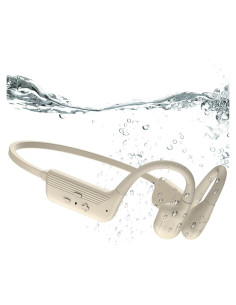 Auriculares de Conducción Ósea KOPIDOE X8 IP68 32GB Beige