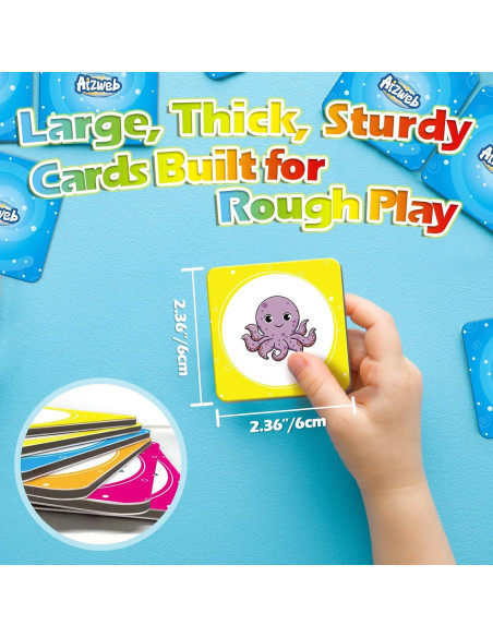 Juego de Memoria Aizweb 40 Piezas para Niños 3 a 6 Años Juego de Memoria Aizweb 40 Piezas para Niños 3 a 6 Años