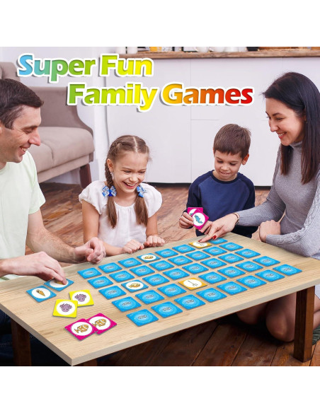 Juego de Memoria Aizweb 40 Piezas para Niños 3 a 6 Años Juego de Memoria Aizweb 40 Piezas para Niños 3 a 6 Años