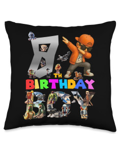 Cojín de Cumpleaños 8 para Niños Italian Brainrot 40x40 cm