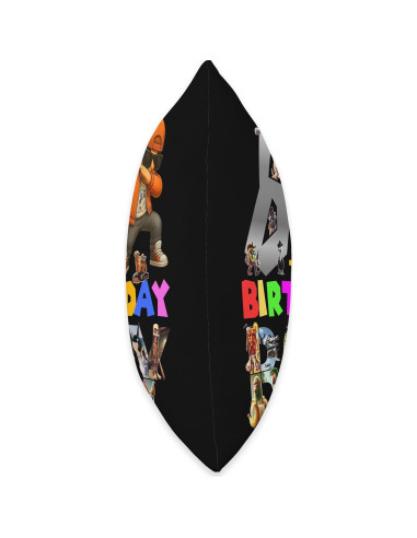 Cojín de Cumpleaños 8 para Niños Italian Brainrot 40x40 cm