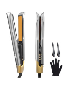 Plancha de Pelo Profesional QUICO 120-240V Cerámica 12 Temperaturas