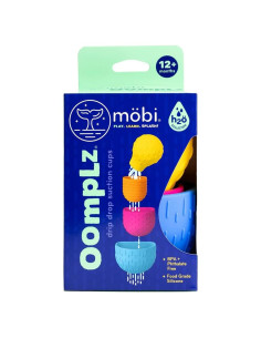 Juguetes de Agua Mobi Oomplz - Tazas Apilables para Bebés
