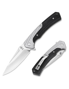 Cuchillo de bolsillo FLISSA plegable 8.5 cm acero inoxidable