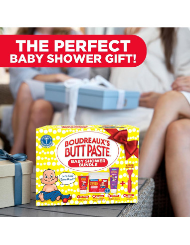 Kit de Regalo Baby Shower Boudreaux's Butt Paste - 3 Esenciales