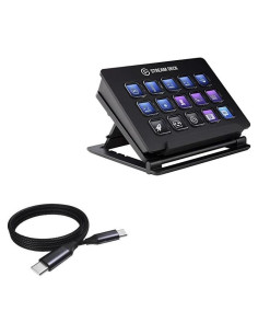 Cable USB-C BoxWave 1m para Elgato Stream Deck 100W