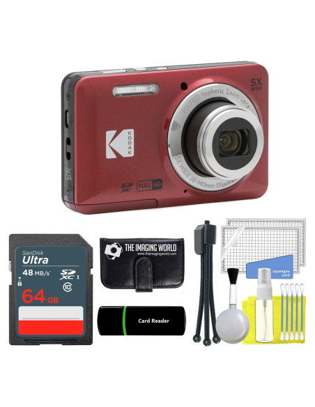 Cámara Digital Kodak PIXPRO FZ55 16MP 5x Zoom 28mm Full HD Cámara Digital Kodak PIXPRO FZ55 16MP 5x Zoom 28mm Full HD