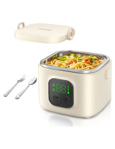 Caja de Almuerzo Eléctrica MODURE 800ml Inalámbrica con Carga USB