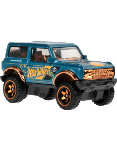 Vehículo coleccionable Hot Wheels Ford Bronco 2021 Verde 2