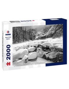 Rompecabezas 2000 Piezas Noah Vista Lago Soñado Invierno