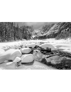 Rompecabezas 2000 Piezas Noah Vista Lago Soñado Invierno 2