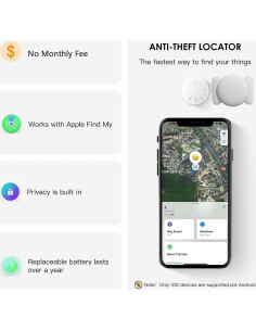 Rastreador GPS para Vehículos HONGTOP H - Compatible con Apple Find My 2