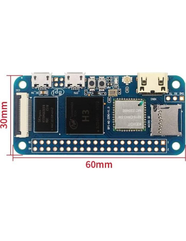Computadora Banana Pi M2 Zero youyeetoo 512MB SDRAM WiFi Bluetooth