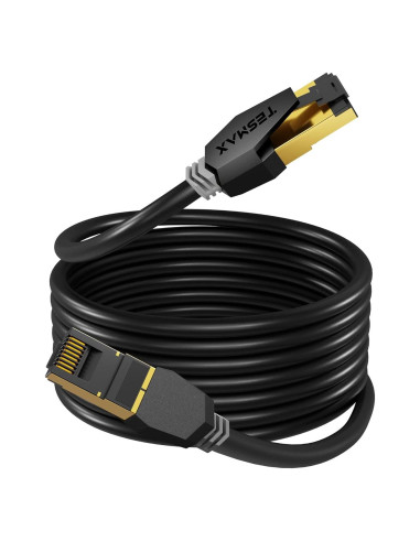Cable Ethernet Cat 8 18.29 m Tesmax 40Gbps SFTP RJ45