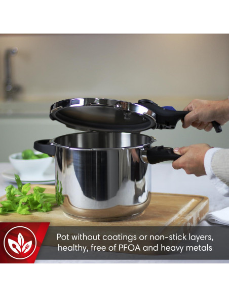 Olla a Presión Magefesa Favorit 6L Acero Inoxidable Inducción