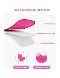 Paquete de 6 almohadillas de microfibra Schenley SLASSMK16 2