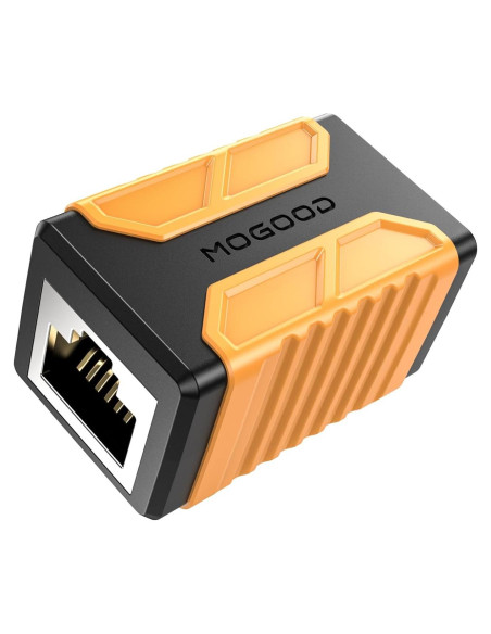 Acoplador RJ45 MOGOOD 10Gbps Hembra a Hembra Cat6