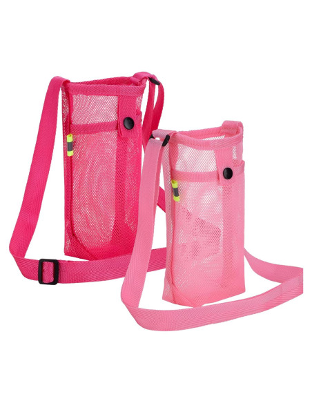 Portabotellas de Agua Tainehs Wbb-2 con Correa Ajustable - Rosa