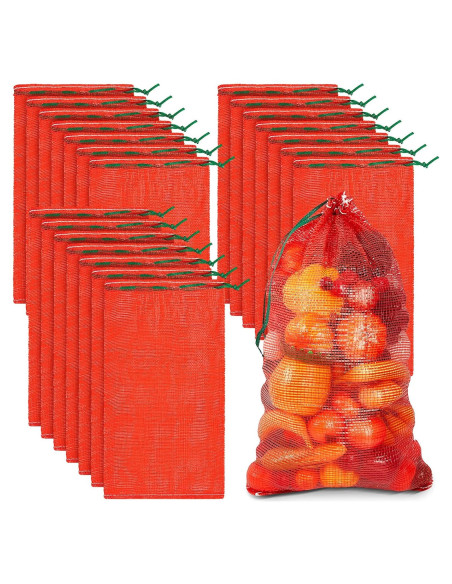 Bolsas de Malla Reutilizables Berlune 50 Pcs 45x75 cm 20 kg