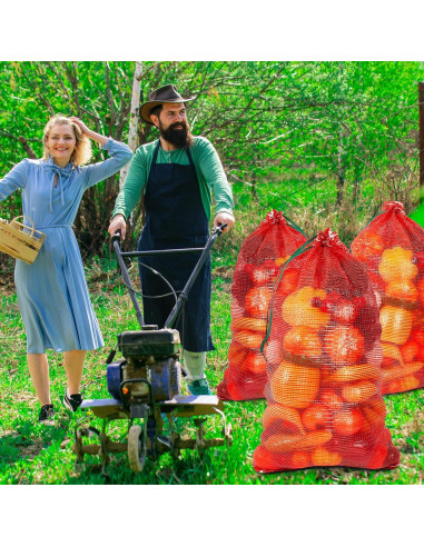 Bolsas de Malla Reutilizables Berlune 50 Pcs 45x75 cm 20 kg