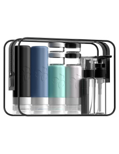 Set de 23 Botellas de Viaje INSFIT A Prueba de Fugas 90ml