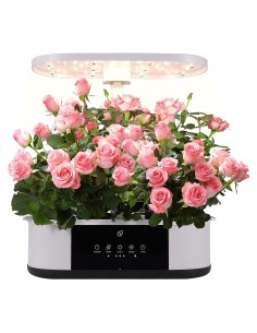 Sistema de Cultivo Hidropónico SXYCMY 12 Pods con Luz LED 24W