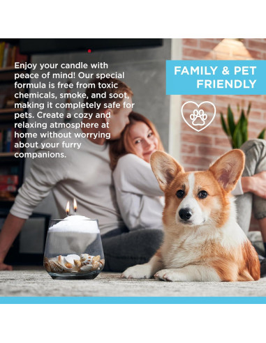 Kit de Velas de Arena Perlada Nimaware - 30 Mechas, 249.5 g