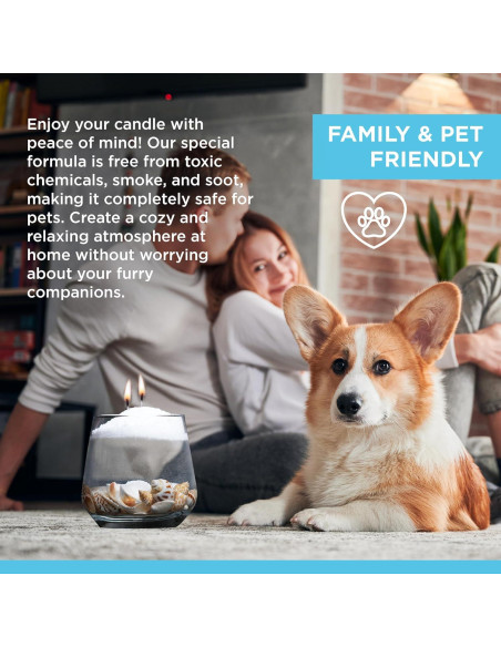 Kit de Velas de Arena Perlada Nimaware - 30 Mechas, 249.5 g