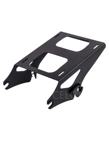 Soporte de Equipaje Desmontable CELOMT para Harley 2014+ Negro