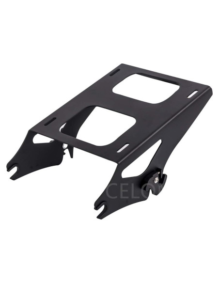 Soporte de Equipaje Desmontable CELOMT para Harley 2014+ Negro