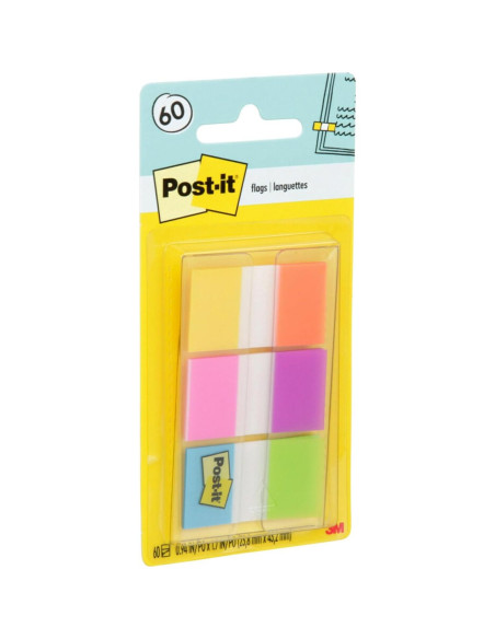 Banderas Post-it 680-EG-ALT Brillo Eléctrico 2 Piezas
