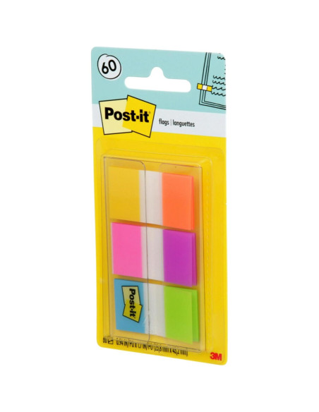 Banderas Post-it 680-EG-ALT Brillo Eléctrico 2 Piezas