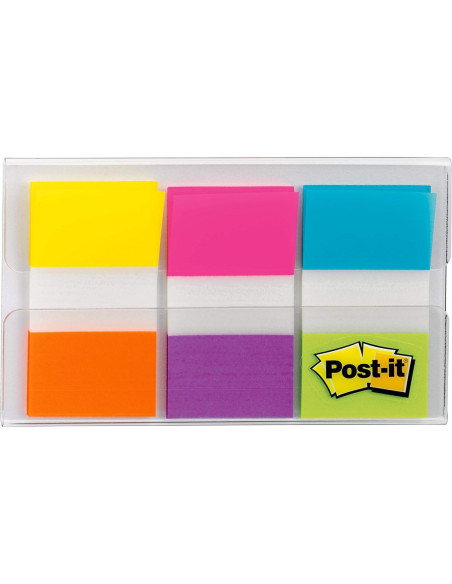 Banderas Post-it 680-EG-ALT Brillo Eléctrico 2 Piezas