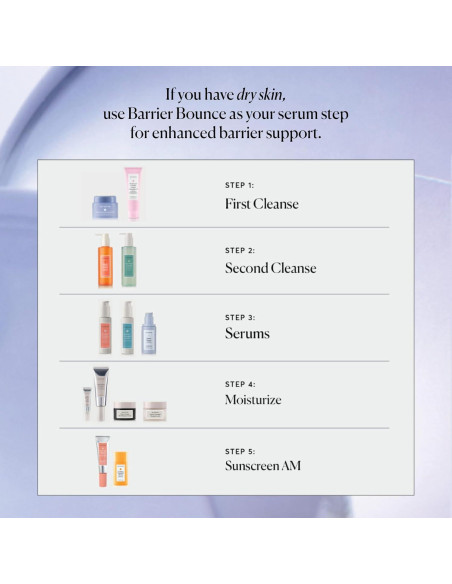 Suero Barrier Bounce Naturium 50 ml - Hidratante Facial con Escualeno