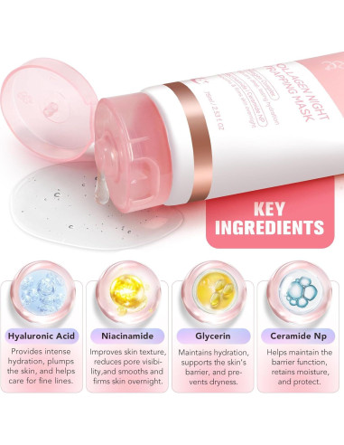 Mascarilla Facial Peel Off Colágeno WELEYOU 75 ml Hidratante