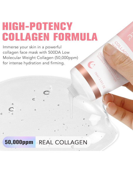 Mascarilla Facial Peel Off Colágeno WELEYOU 75 ml Hidratante